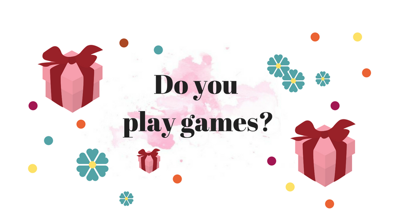 Do you play games? - Pink Daisy Loves