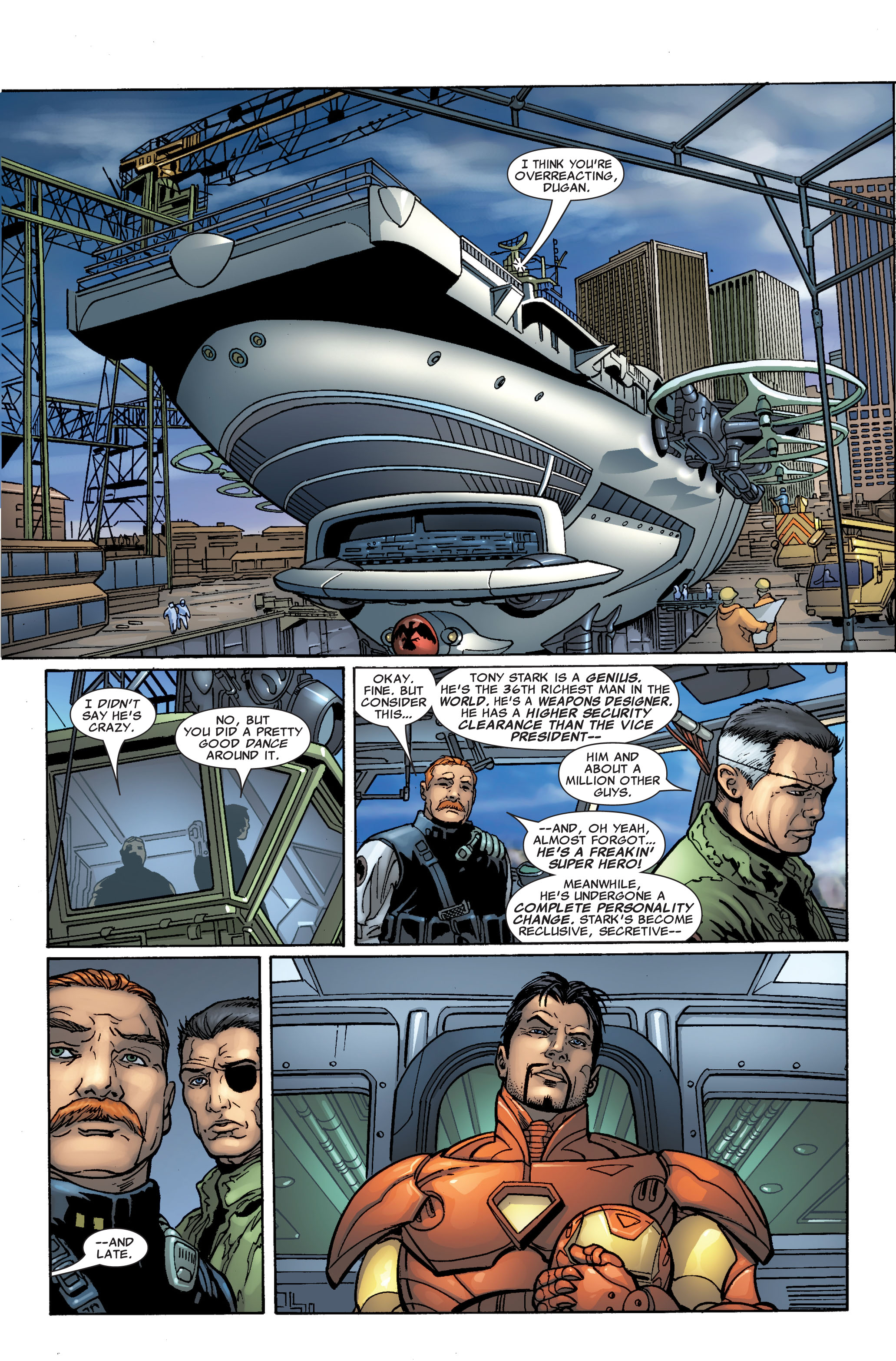 Read online Iron Man (2005) comic -  Issue #7 - 18