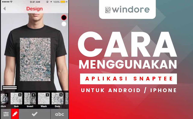 Cara Desain Baju dan Mendapatkan Uang dengan Snaptee