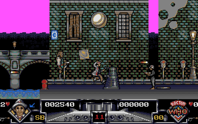 Игровая история Доктора Кто 16 Doctor Who Dalek Attack DOS 19