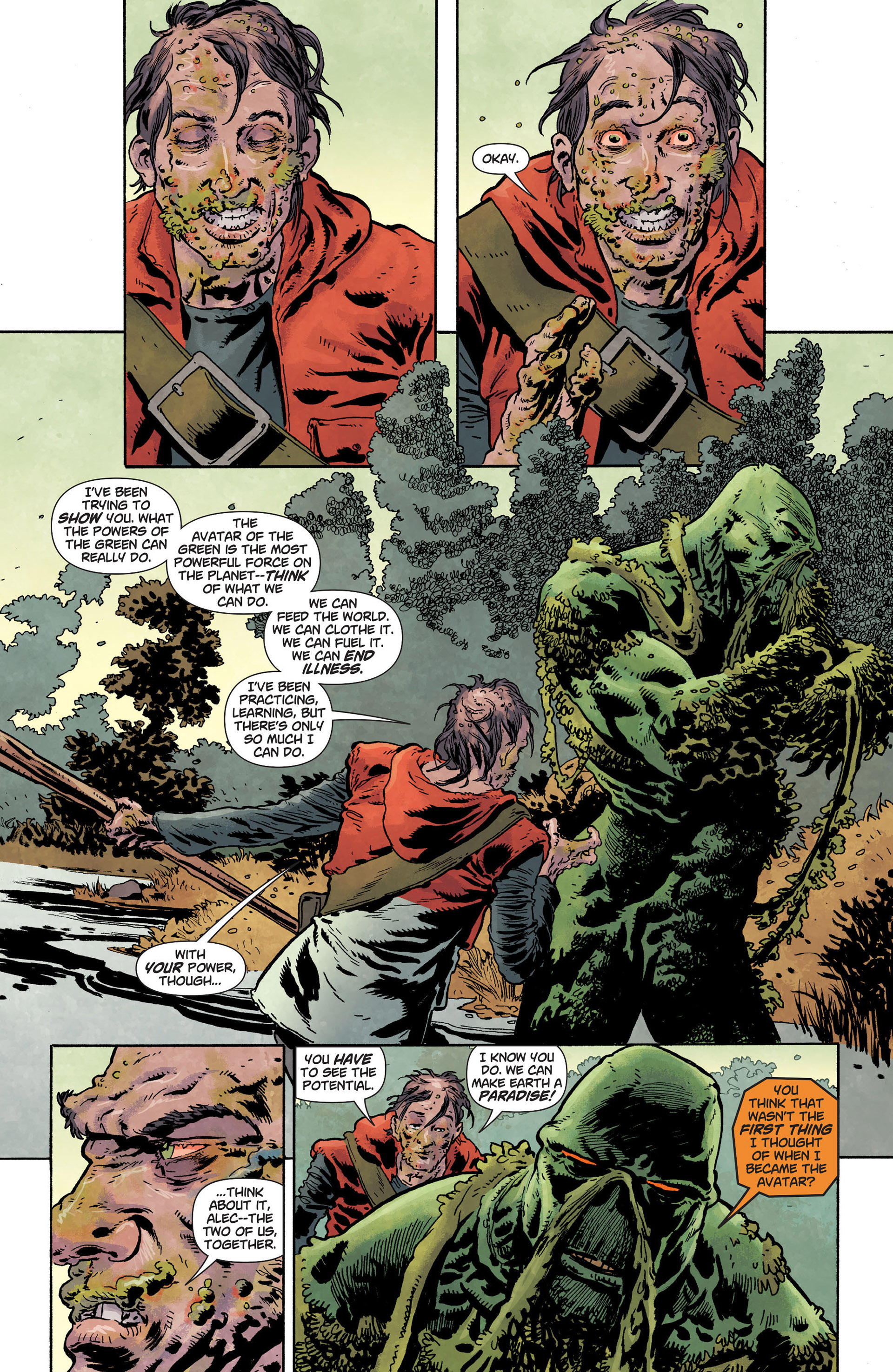 Read online Swamp Thing (2011) comic -  Issue #24 - 11