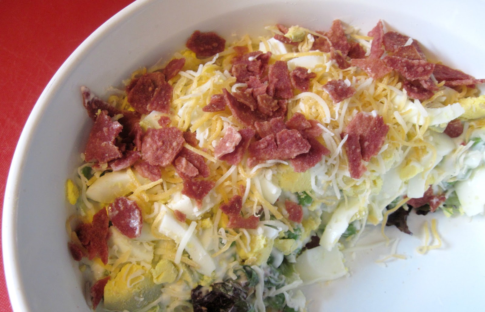 The Better Baker 7Layer Lettuce Salad