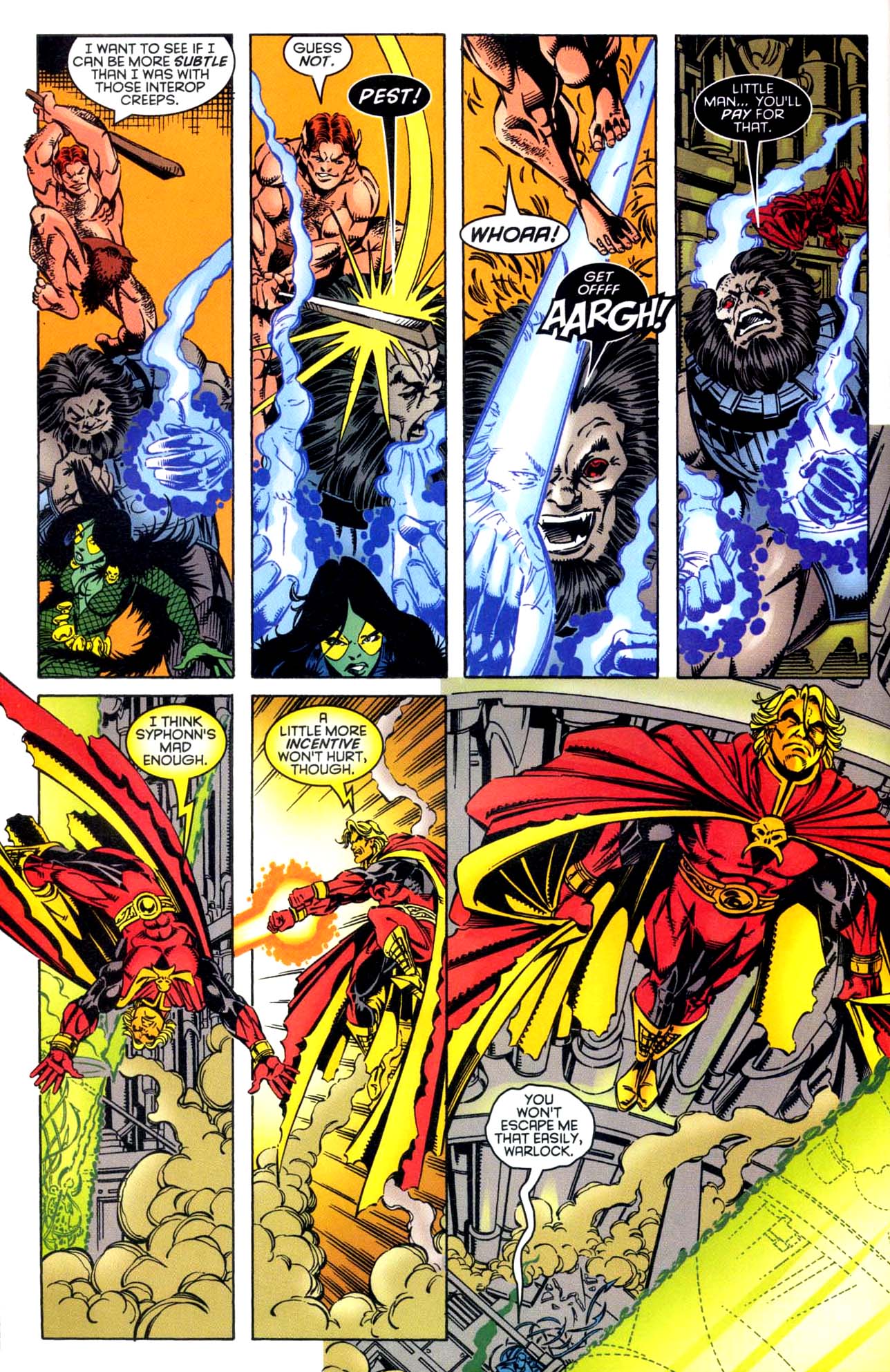Read online Warlock (1998) comic -  Issue #4 - 15