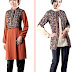 Model Atasan Baju Batik Muslim