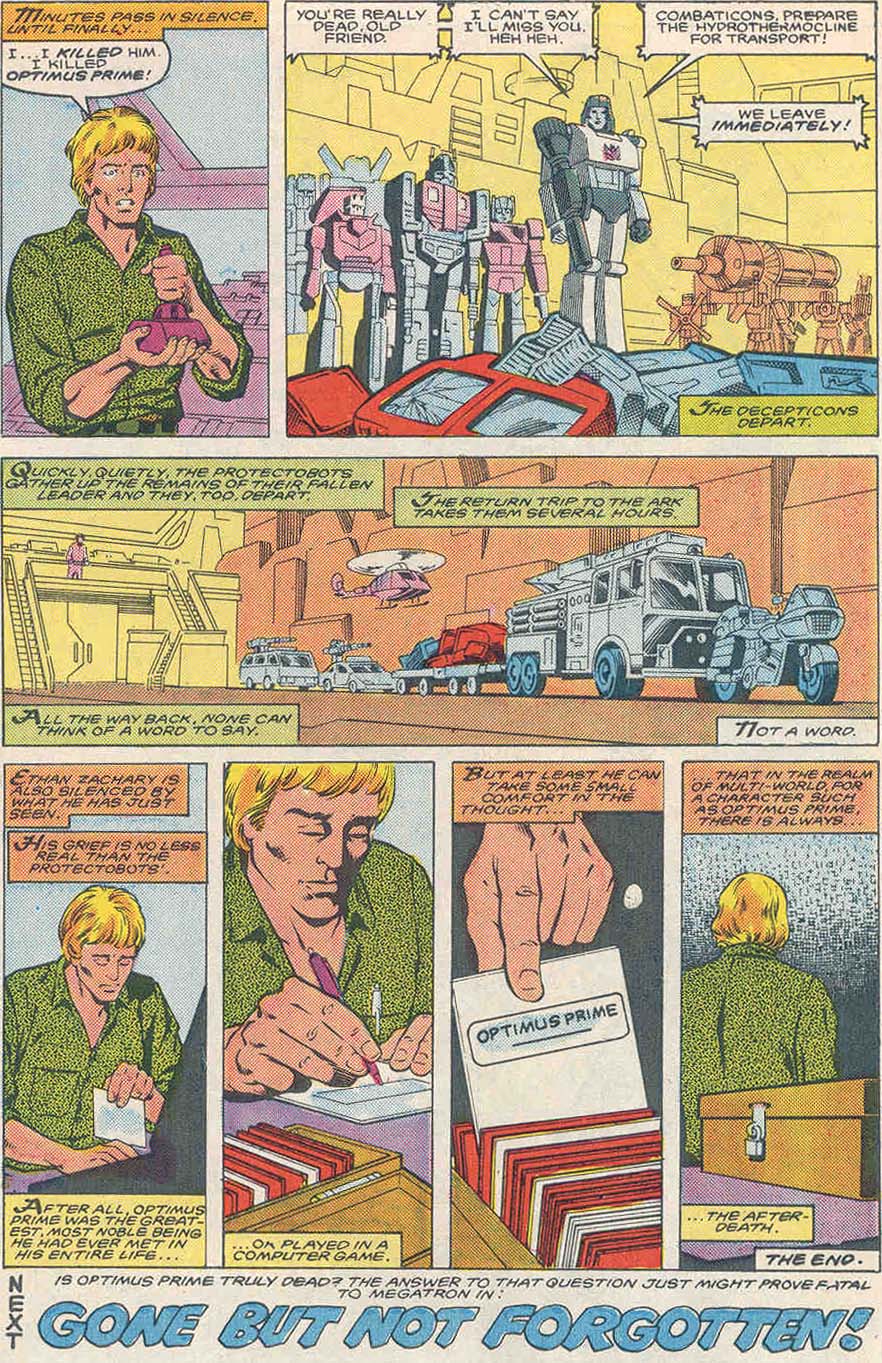 Read online The Transformers (1984) comic -  Issue #24 - 24