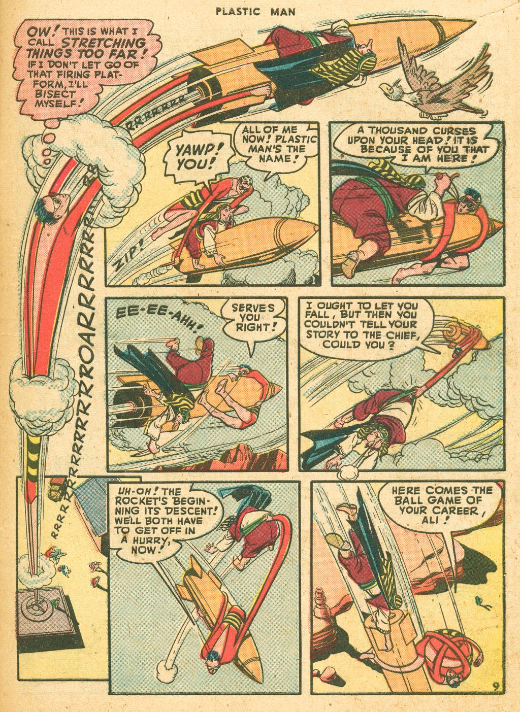Read online Plastic Man (1943) comic -  Issue #10 - 11