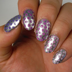 august nail ombre nails natasha together knew saw wanted soon purple silver ombre