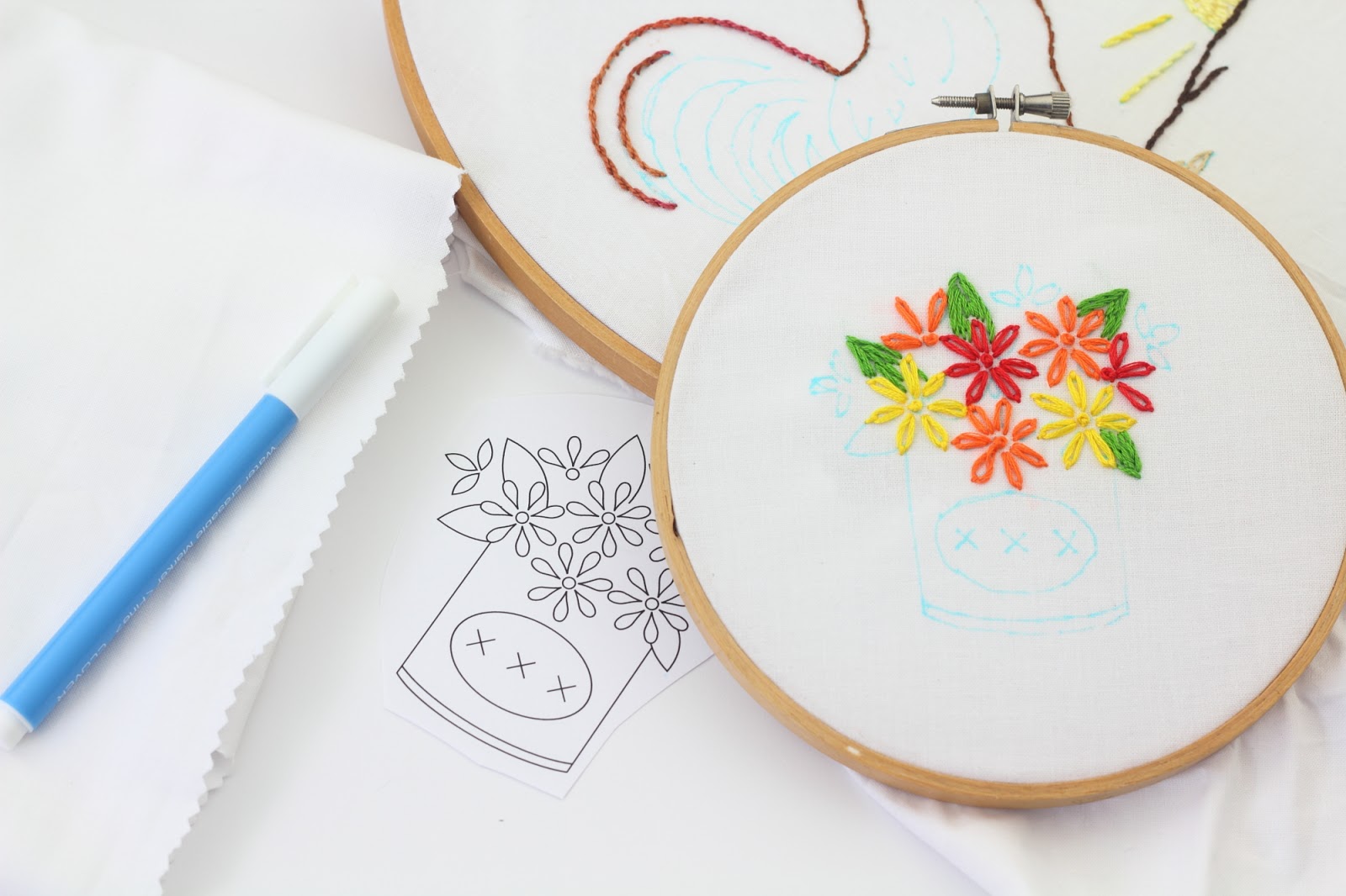 big B Country Kitchen Embroidery Pattern