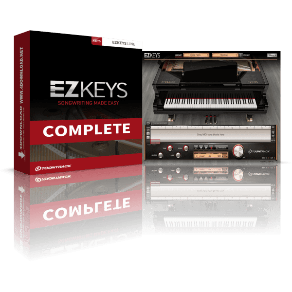 Toontrack EZkeys Complete v1.2.5 Full version