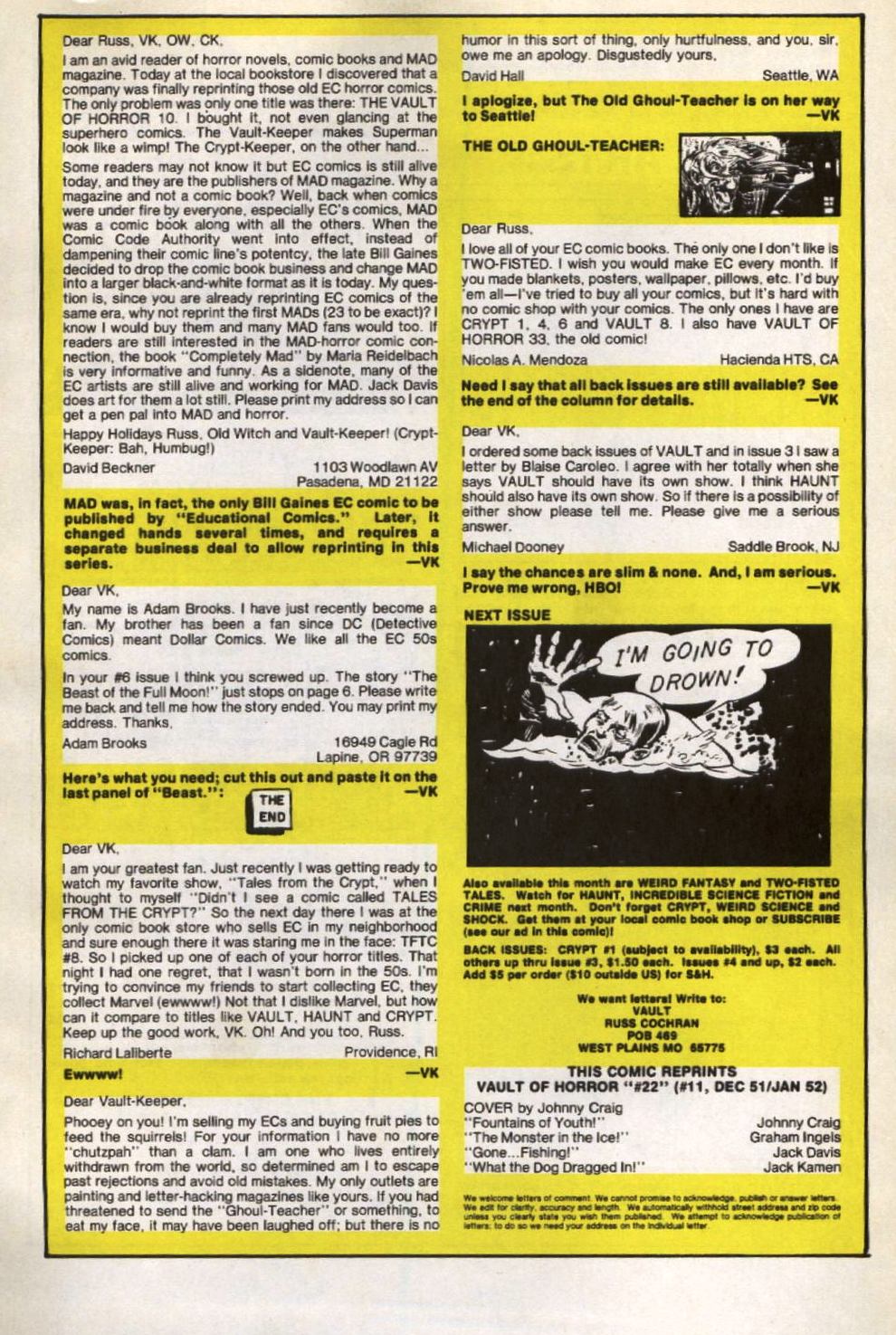 Read online The Vault of Horror (1950) comic -  Issue #22 - 20