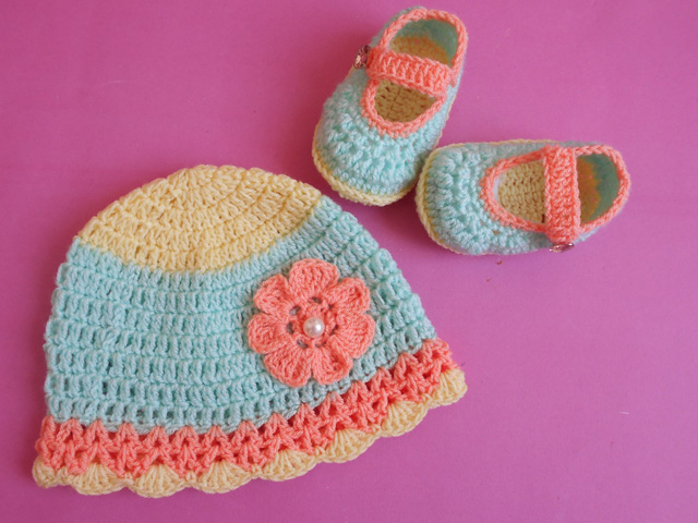 crosia baby frock