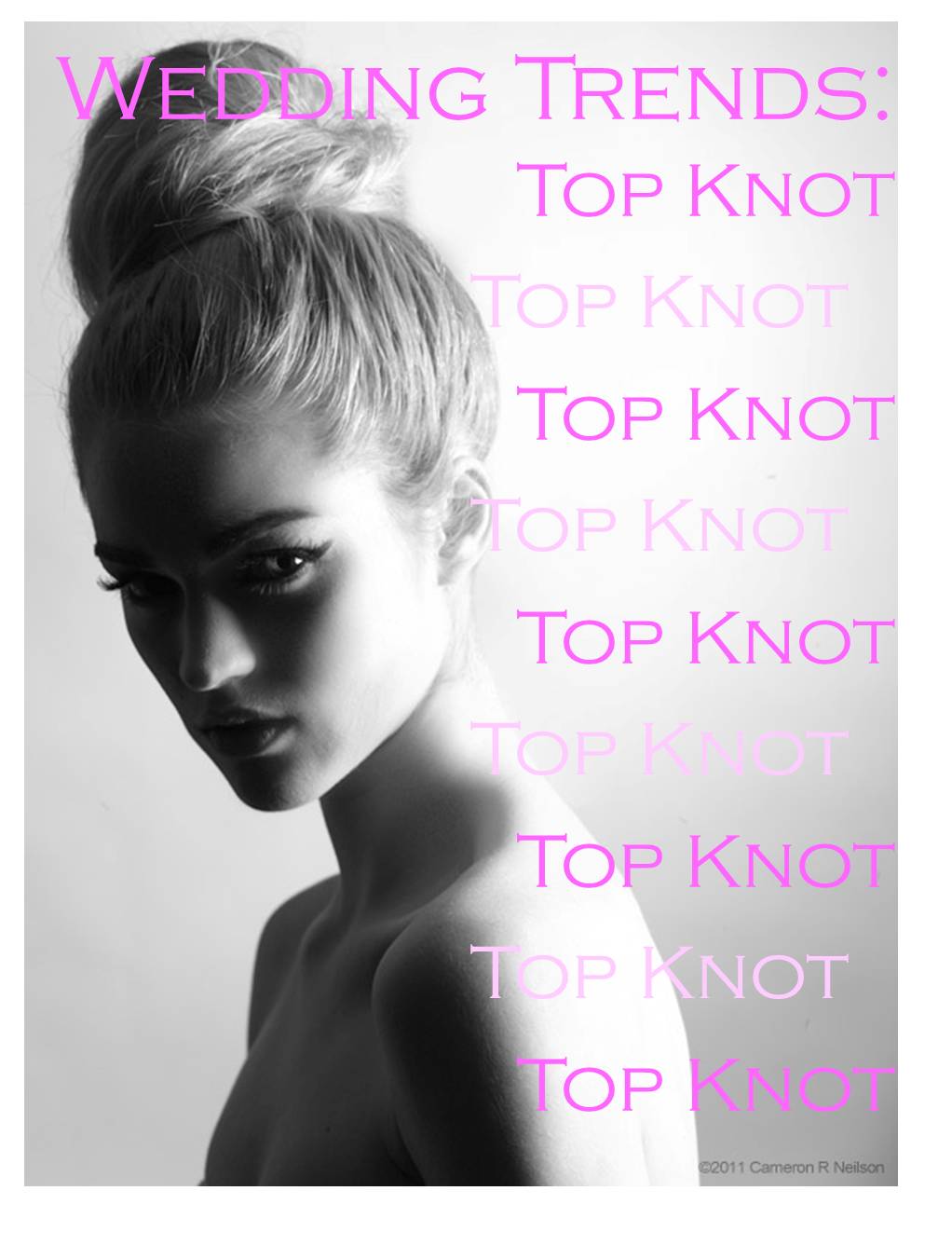 rivernorthLove Wedding Trends Top Knot