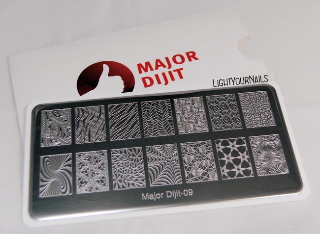 Major Dijit 09 stamping plate at Enjoy Ours