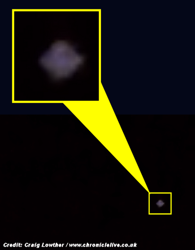 UFO Captured on Film Above Tynemouth 1-12-15