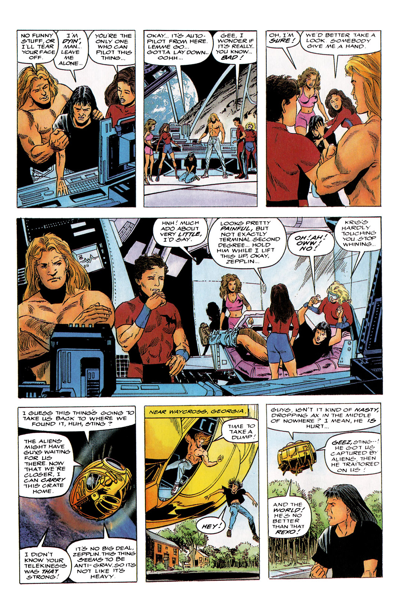 Read online Harbinger (1992) comic -  Issue #4 - 5