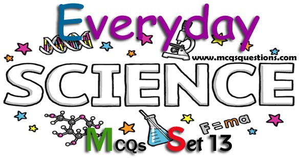 Everyday Science MCQs with Answers Set 13
