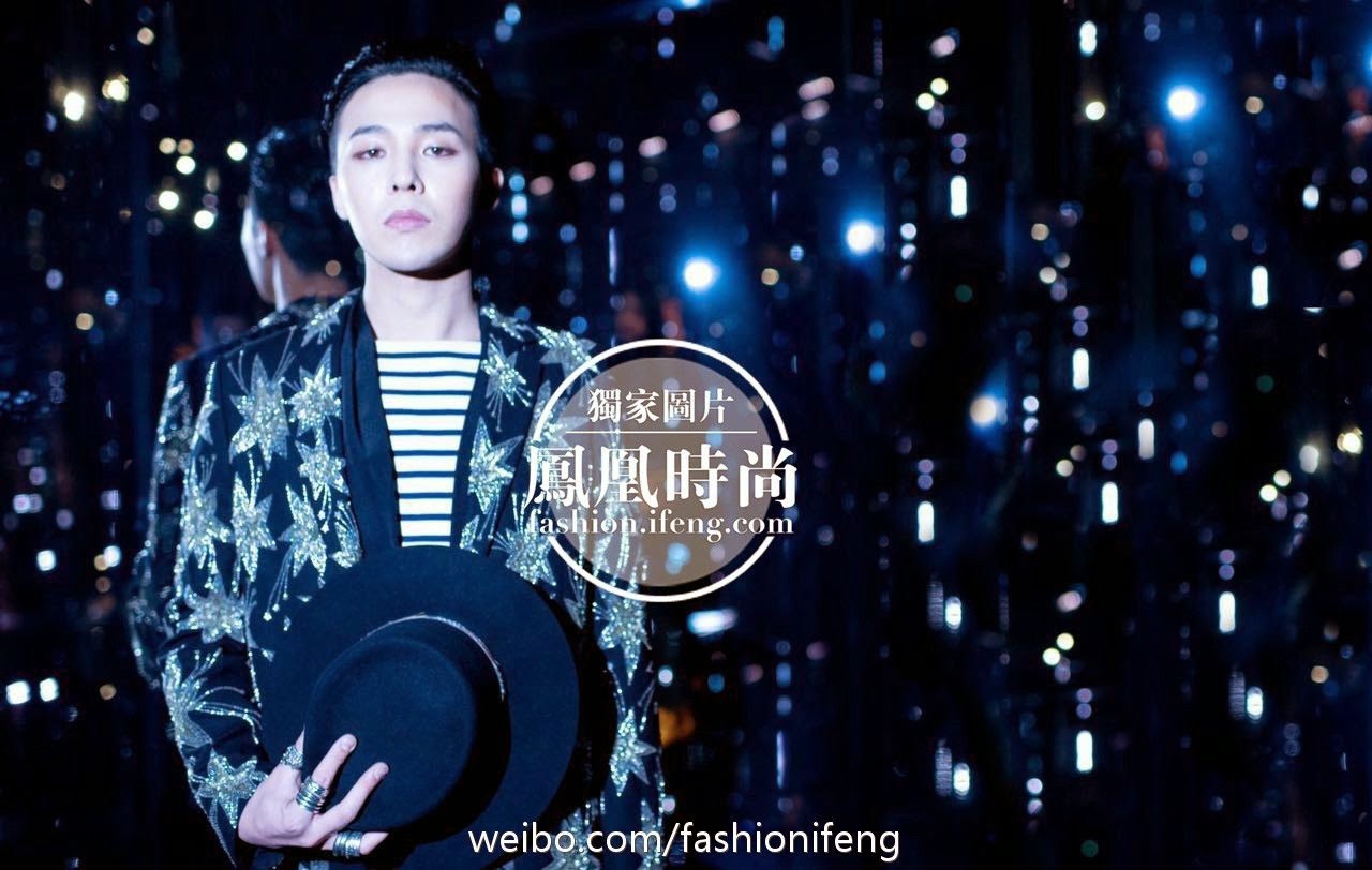 kpop girl GDRAGON AT PARIS MEN’S FASHION WEEK