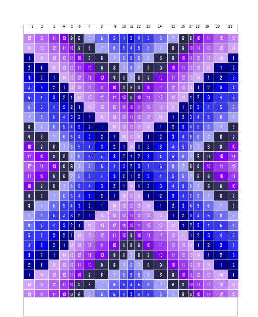 LiL' Becks Corner: My Lil Bargello ( free pattern )