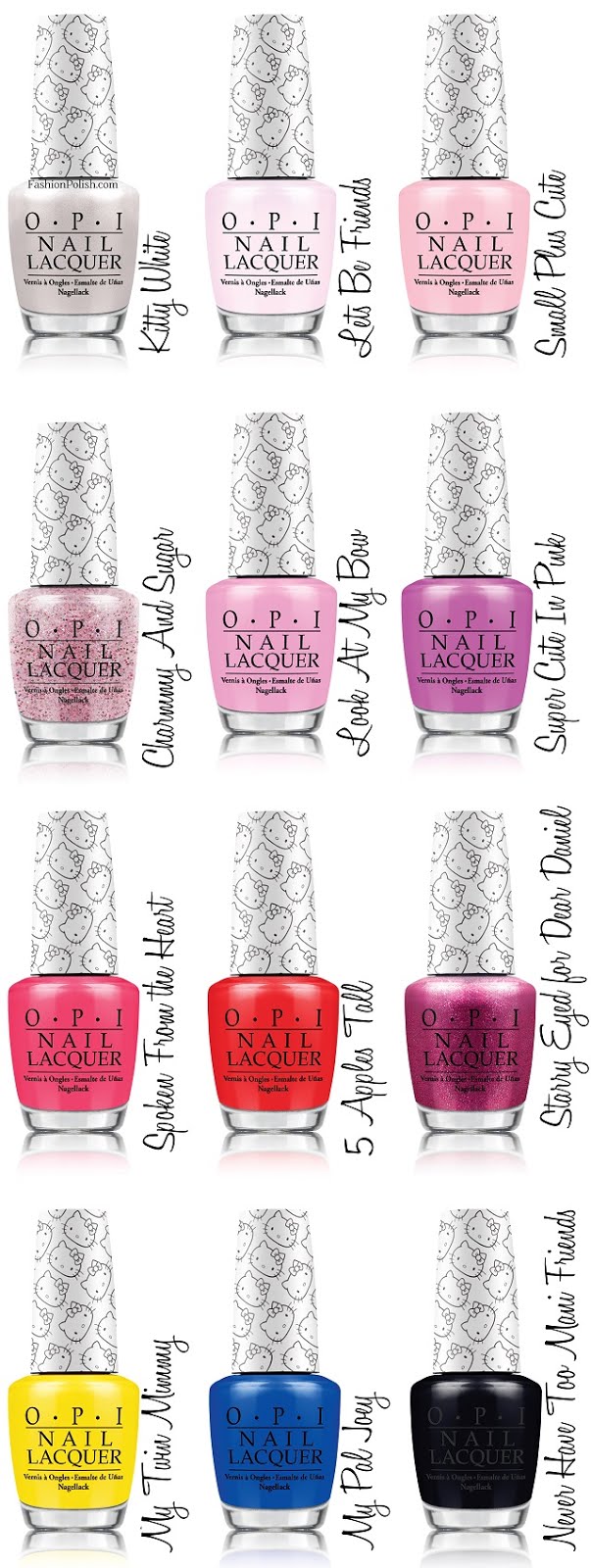 Fashion Polish Hello Kitty By Opi Collection Official