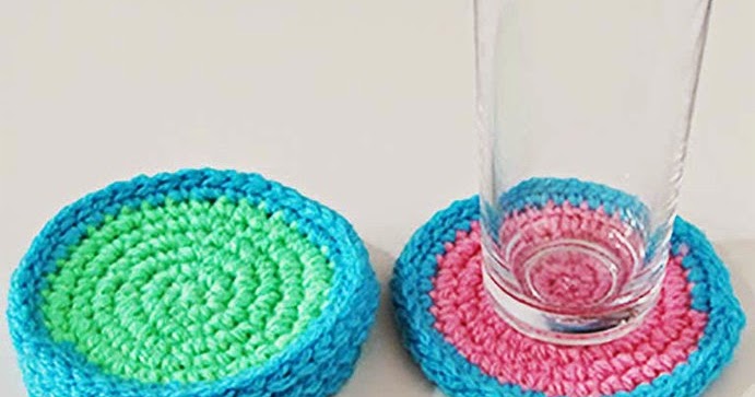 Coasters (Free crochet pattern for coasters) - Sayjai Amigurumi Crochet