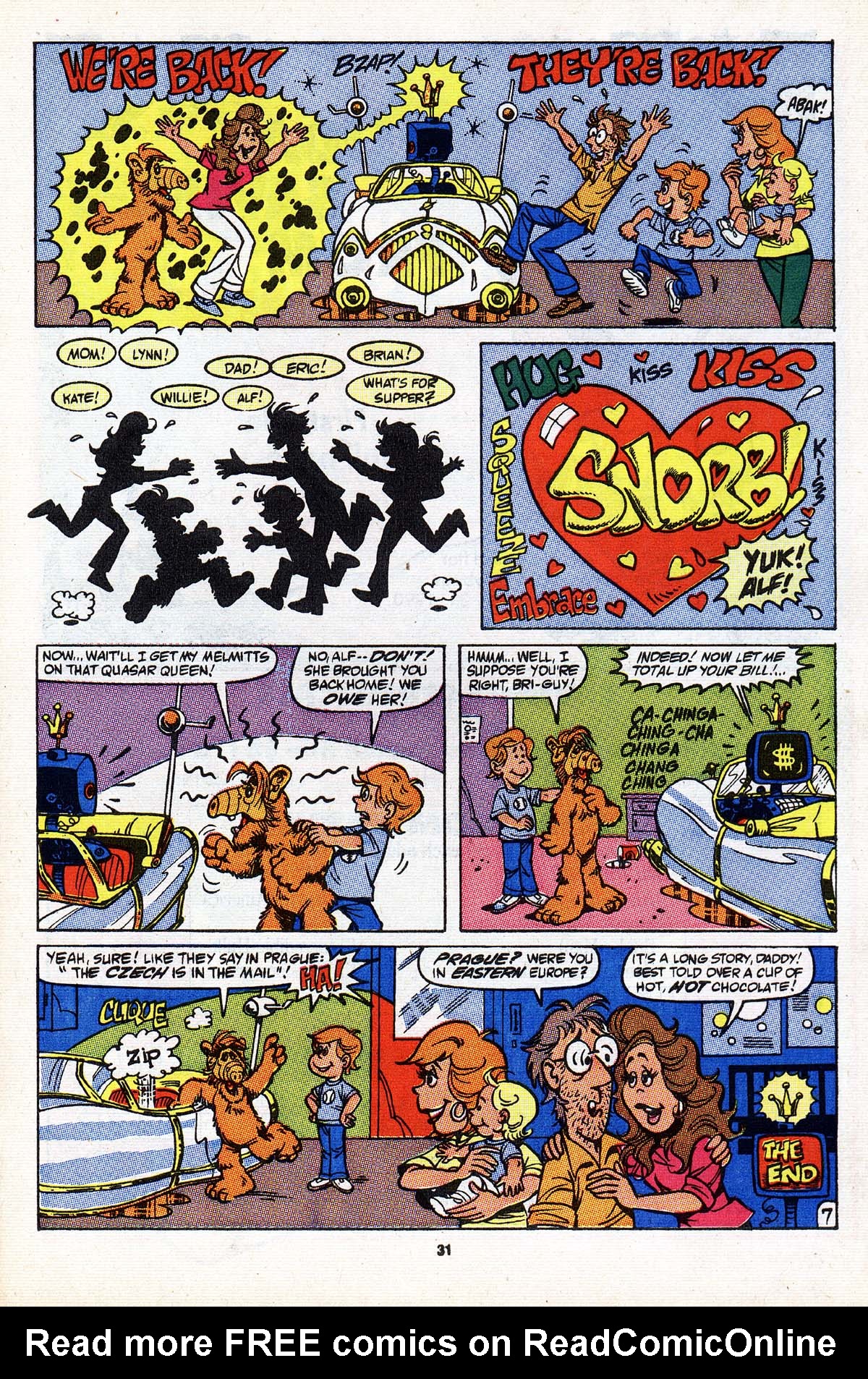 Read online ALF comic -  Issue #23 - 25