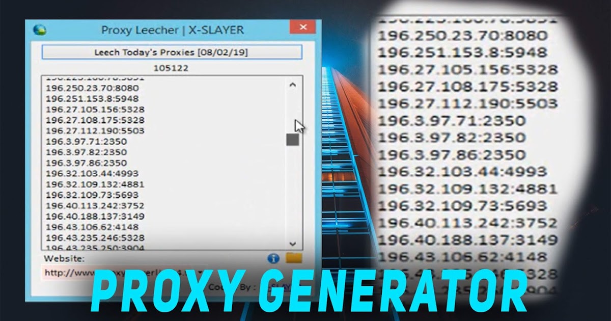 Proxy Generator [How To Generate Proxies ]