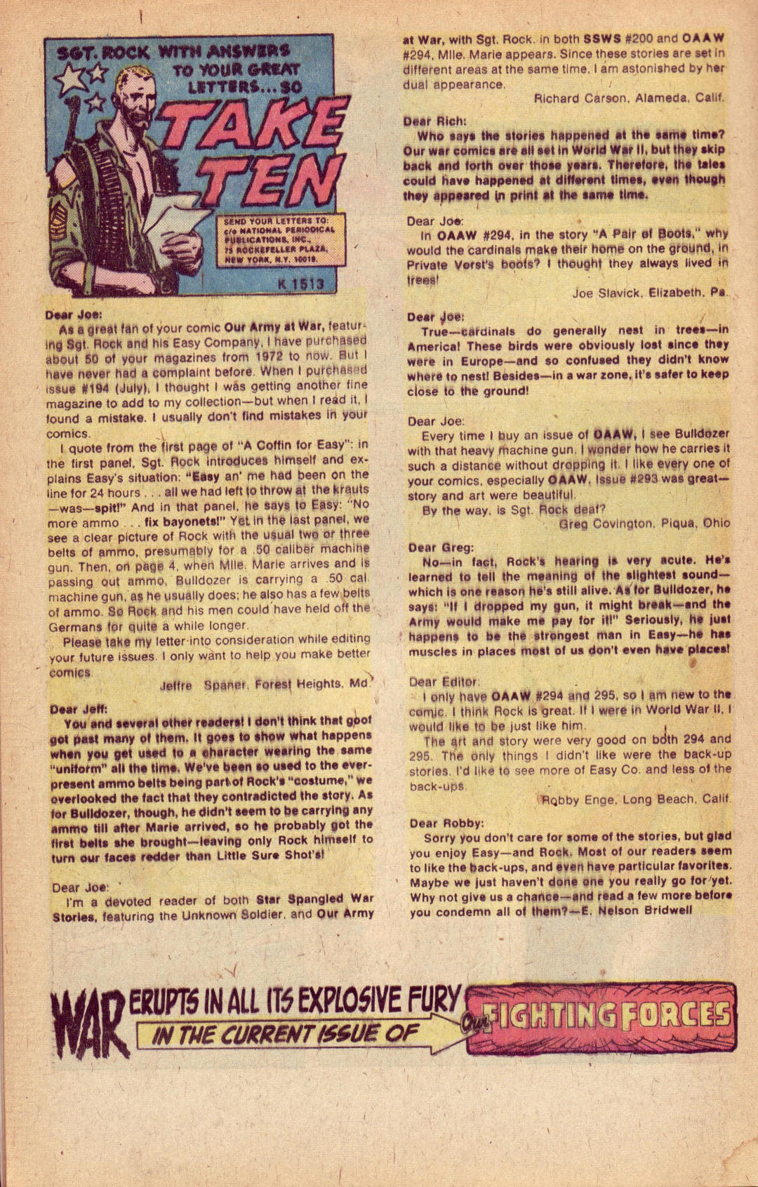 Read online Our Army at War (1952) comic -  Issue #299 - 32