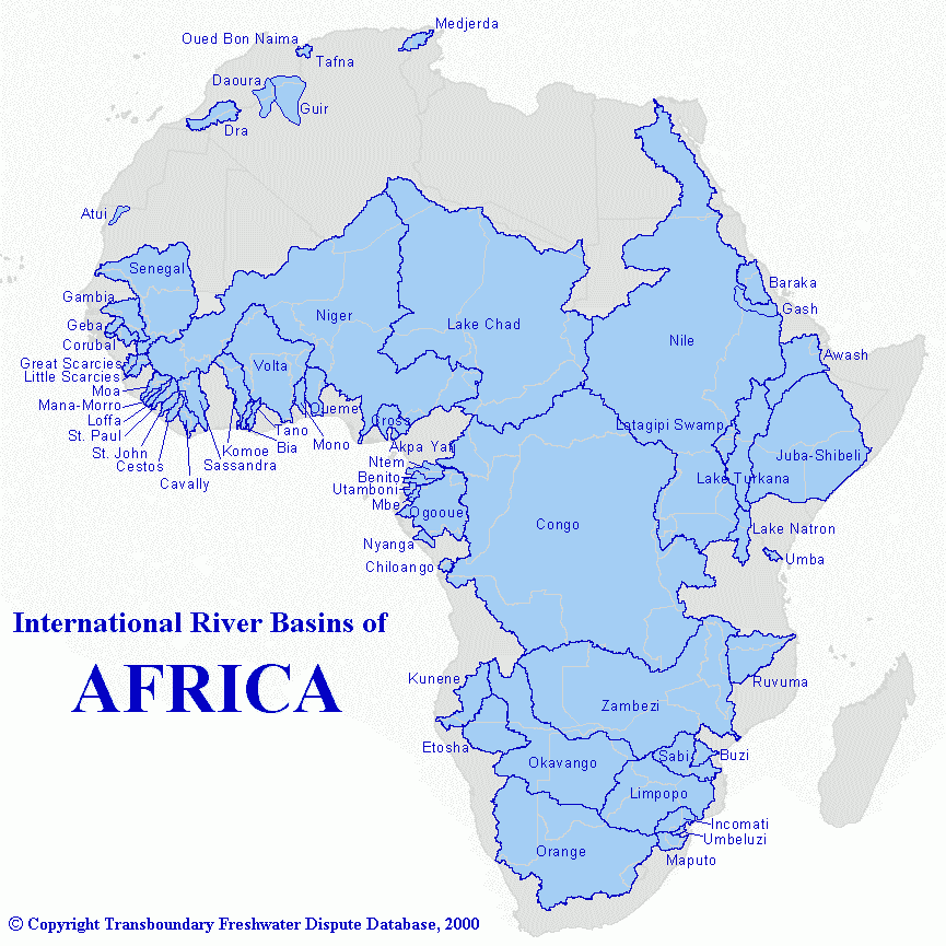 River Basins of Africa