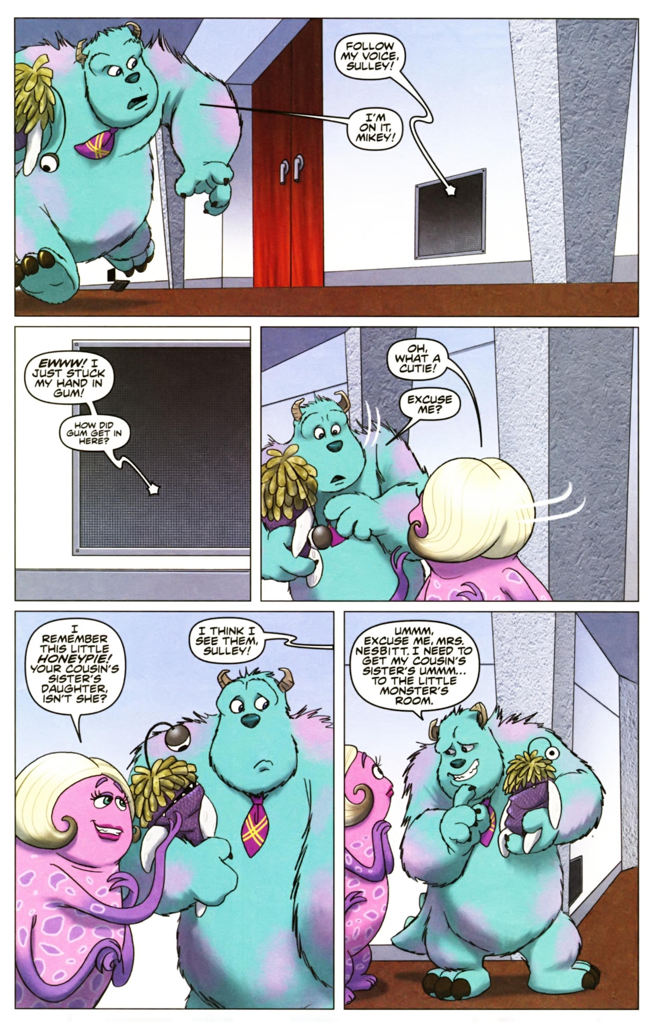 Read online Monsters, Inc: Laugh Factory comic -  Issue #3 - 18