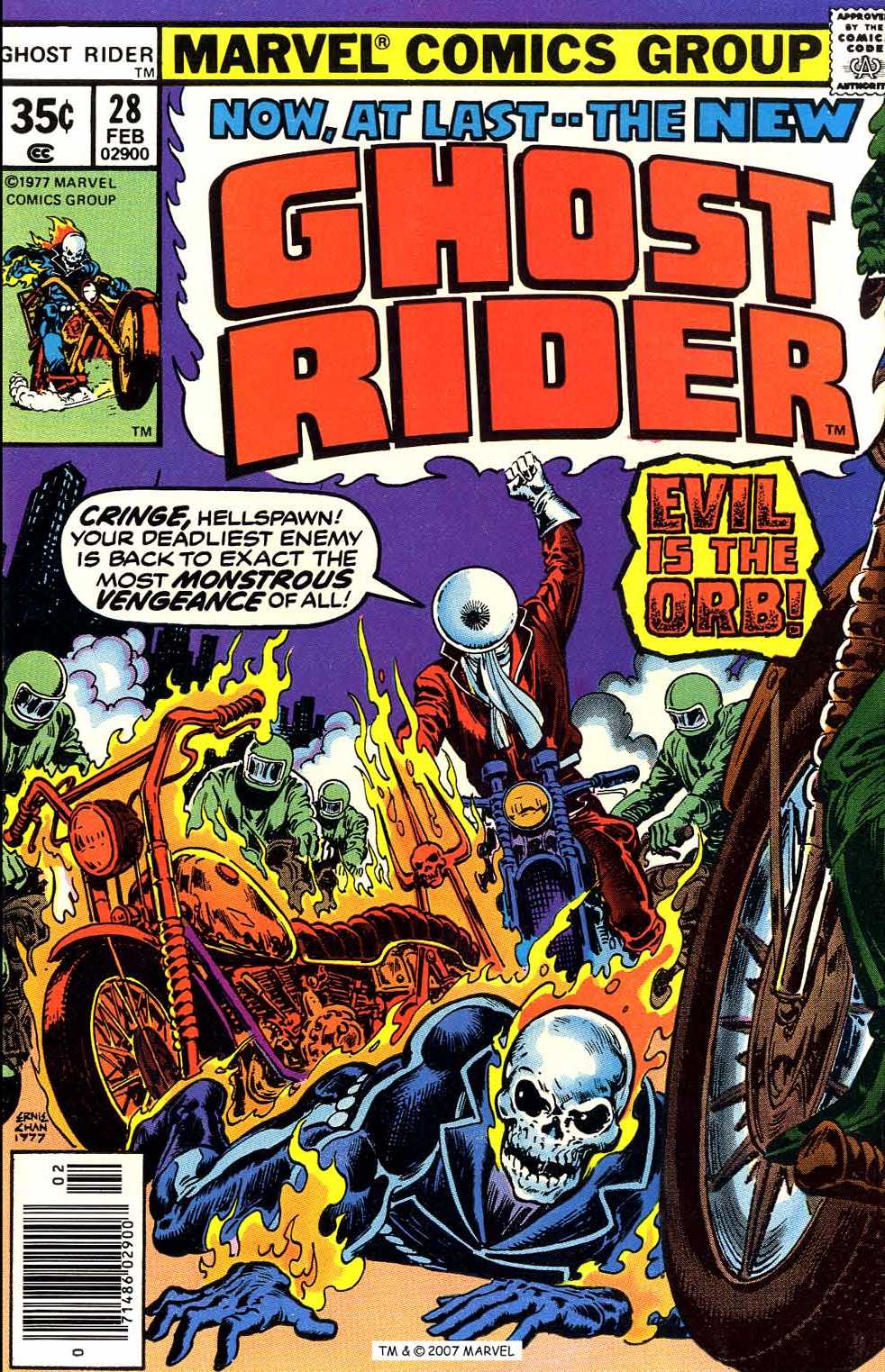 Read online Ghost Rider (1973) comic -  Issue #28 - 1