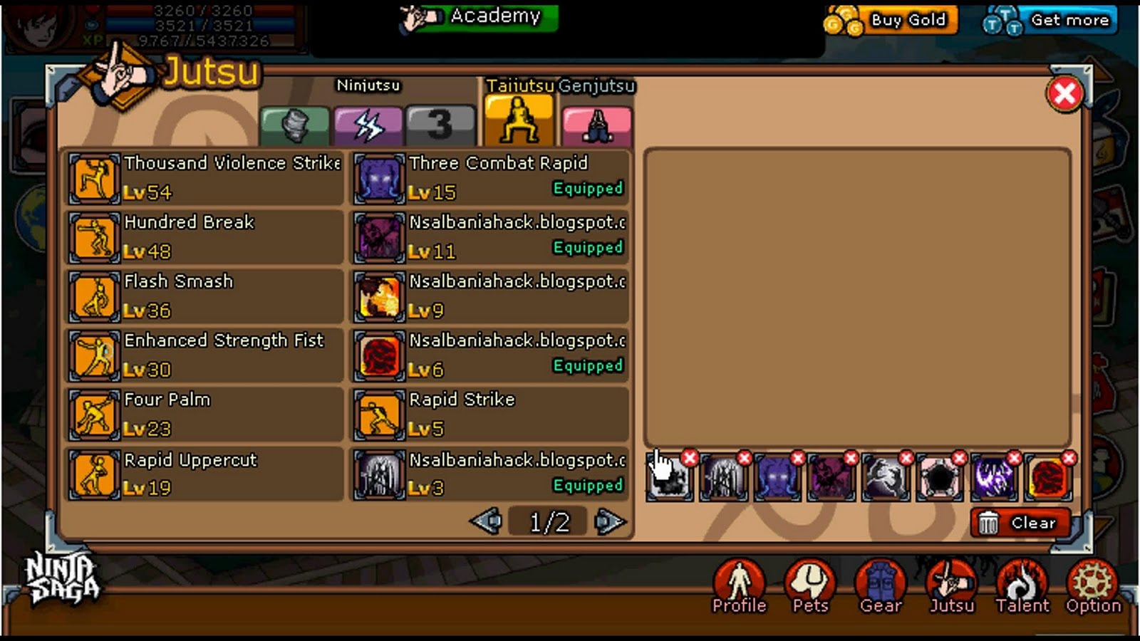 Ninja saga weapon list Ninja saga weapon list