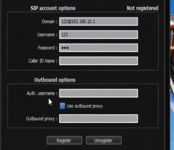Call password. Как создать SIP аккаунт.