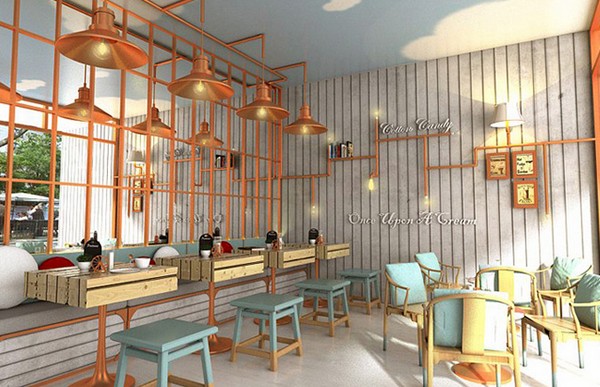 50 Desain Interior Cafe  Minimalis Terbaru Unik  Sederhana  