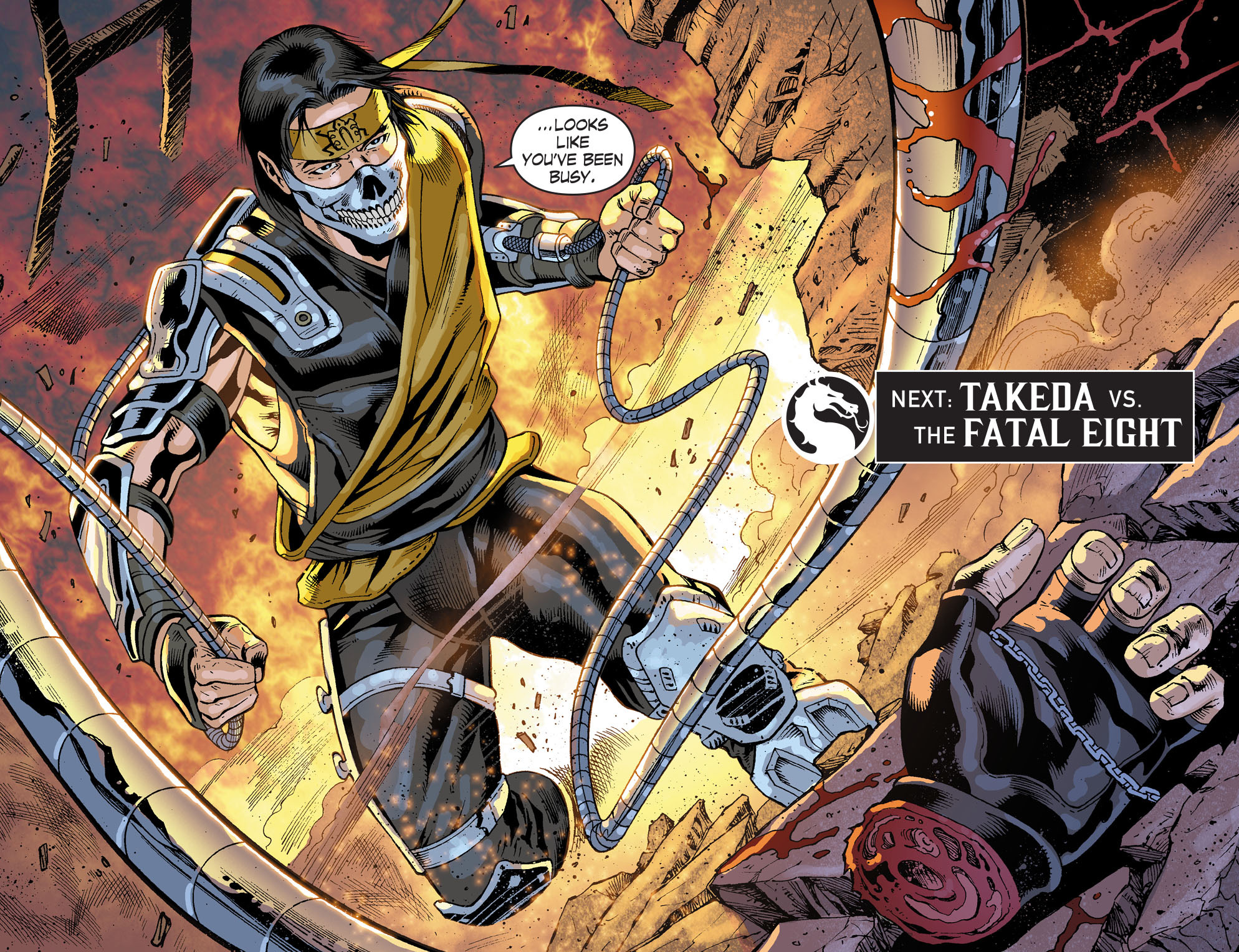 Read online Mortal Kombat X [I] comic -  Issue #30 - 23