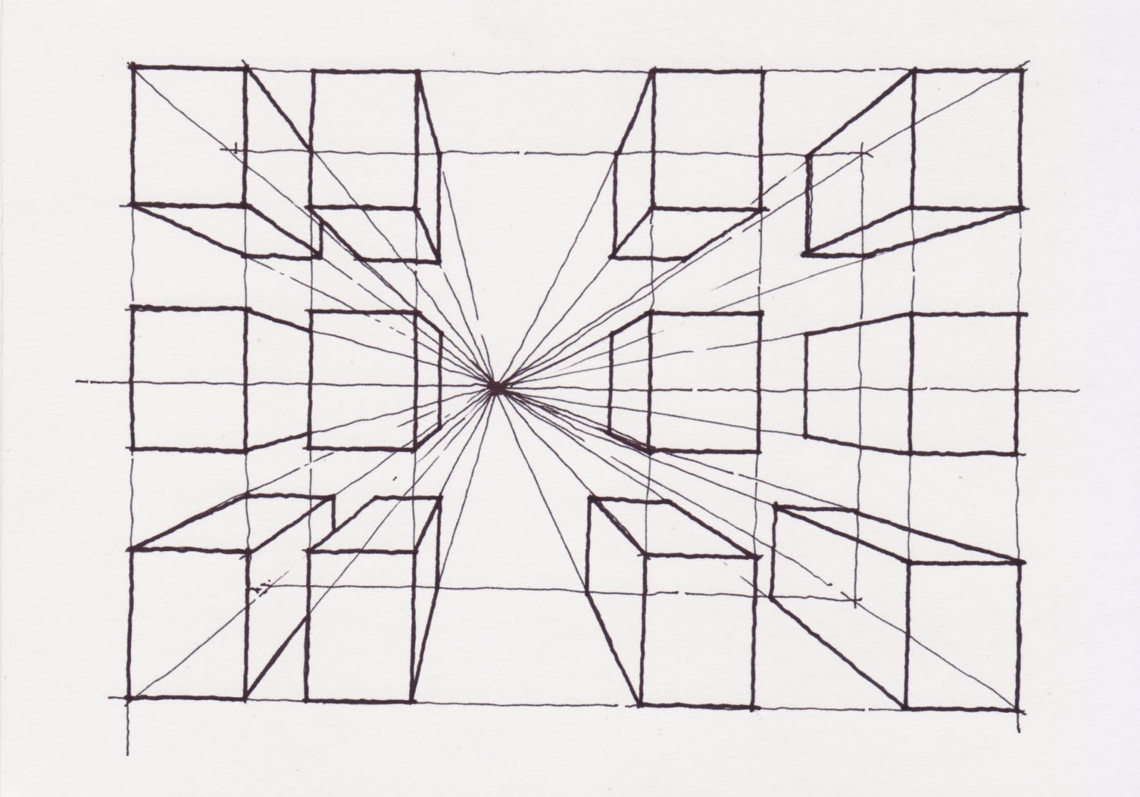 Perspective Drawing 1 Point