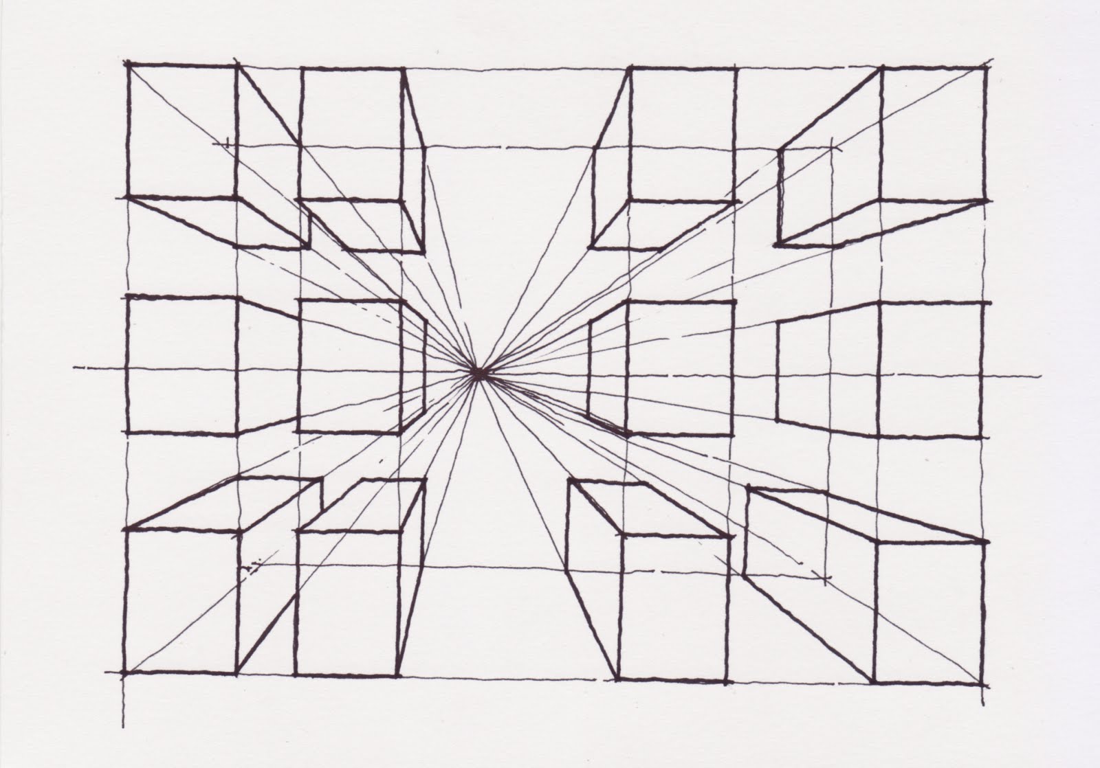 Drawing 1 One Point Perspective