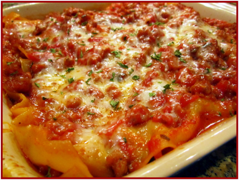 Red Kitchen Recipes No Ricotta Lasagna