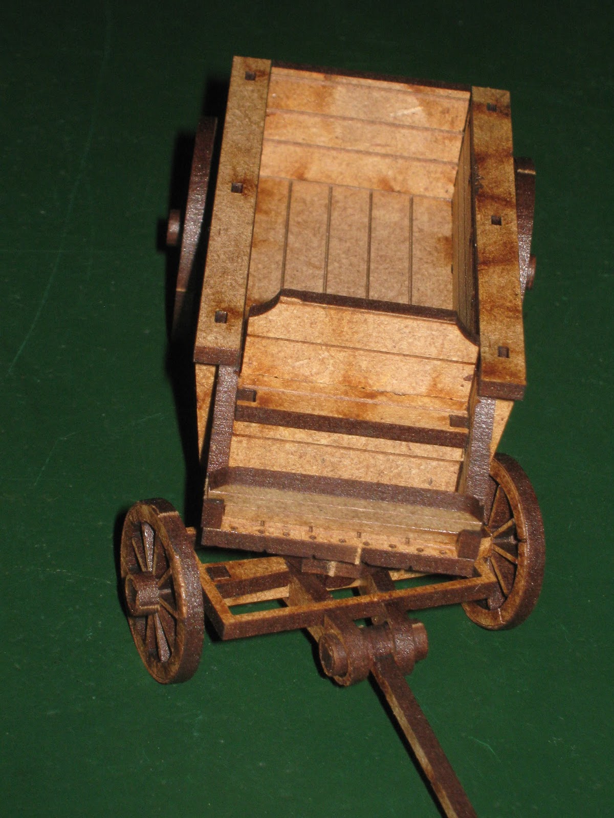 The Miniatures Man General Purpose Horse Wagon in 28mm from 4Ground