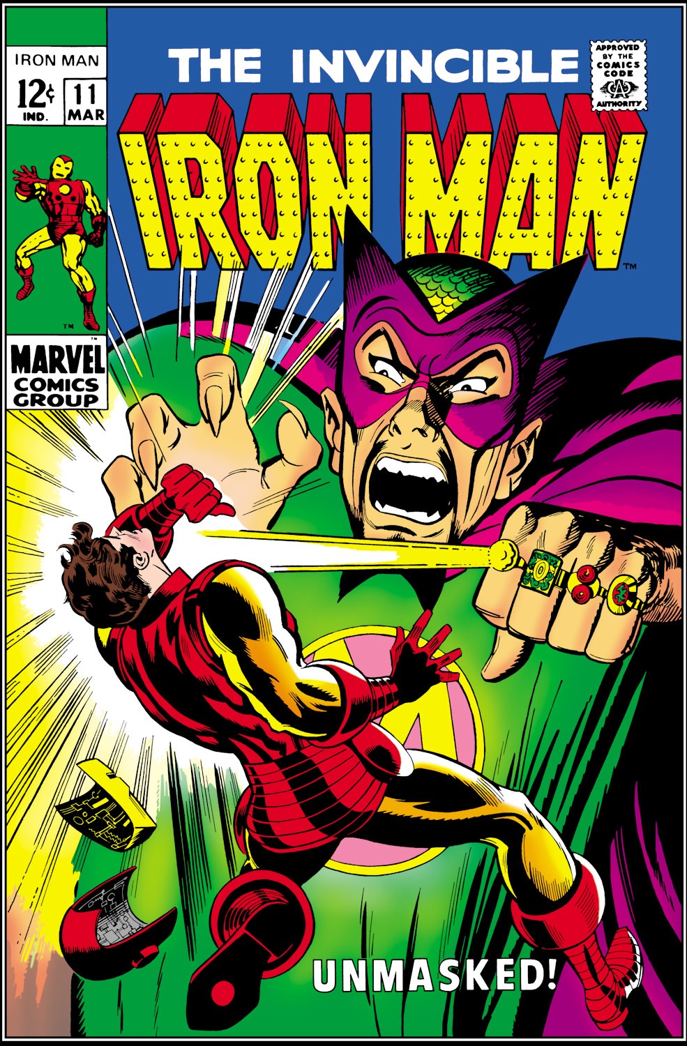 Read online Iron Man (1968) comic -  Issue #11 - 1