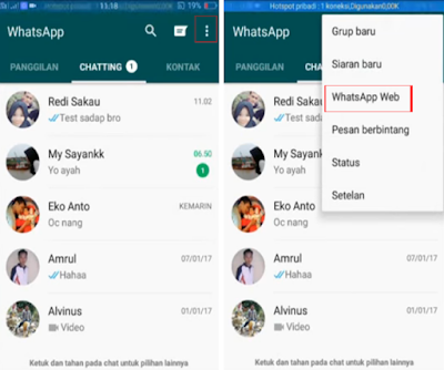 Cara menyadap percakapan Whatsapp orang lain dengan teknik clone