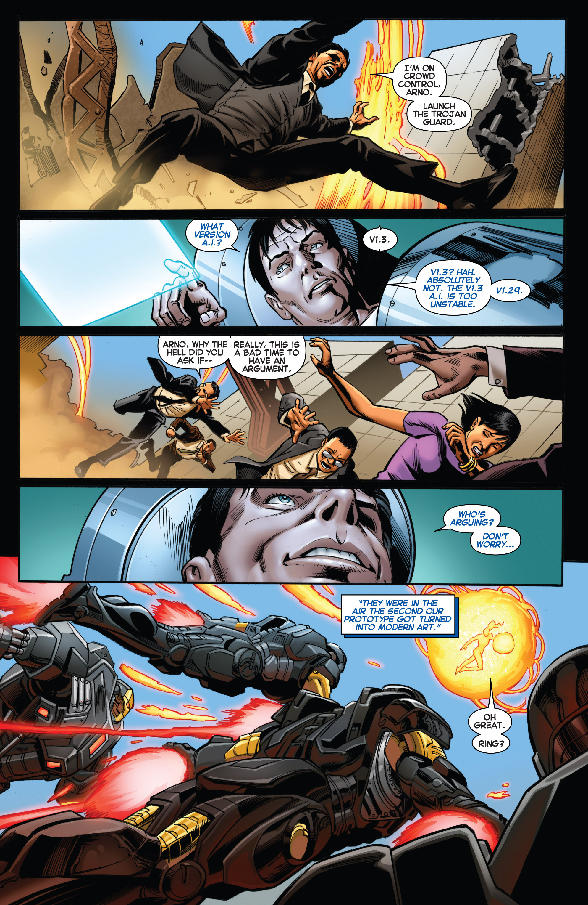 Read online Iron Man (2013) comic -  Issue #20 - 6