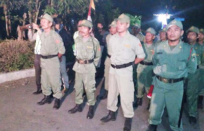 Unsur Linmas Rempoah Juga Akan Sengkuyung TMMD Unsur Linmas Rempoah Juga Akan Sengkuyung TMMD