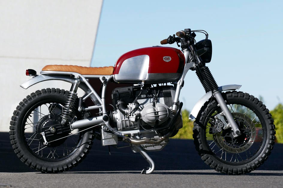 biker excalibur II: BMW R100 CRD17 Ruby Ring by crd motorcycles
