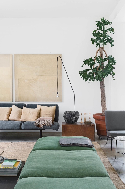 estilo industrial minimalista para un loft milanes chicanddeco