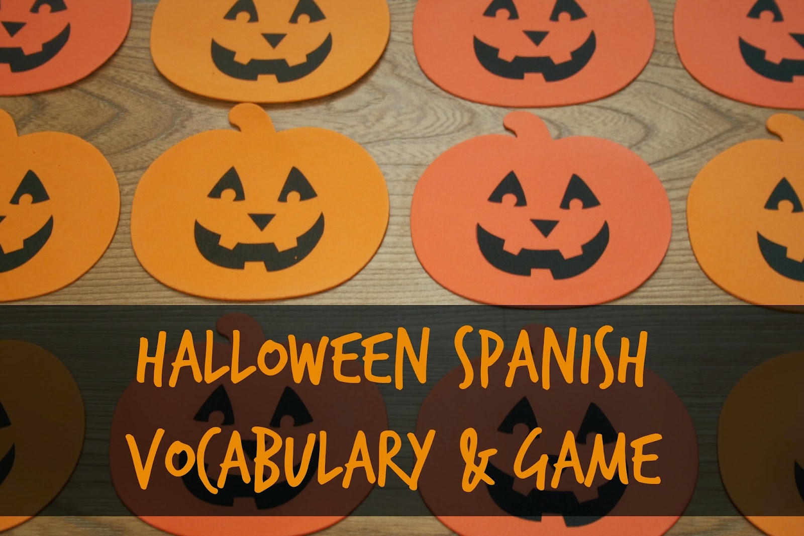 Halloween Spanish Vocab Practice
