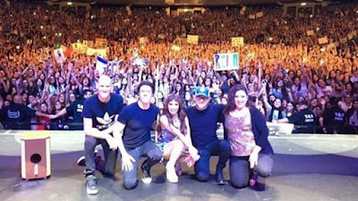 Lali Espósito dio un impresionante show en Israel Lali Espósito dio un impresionante show en Israel