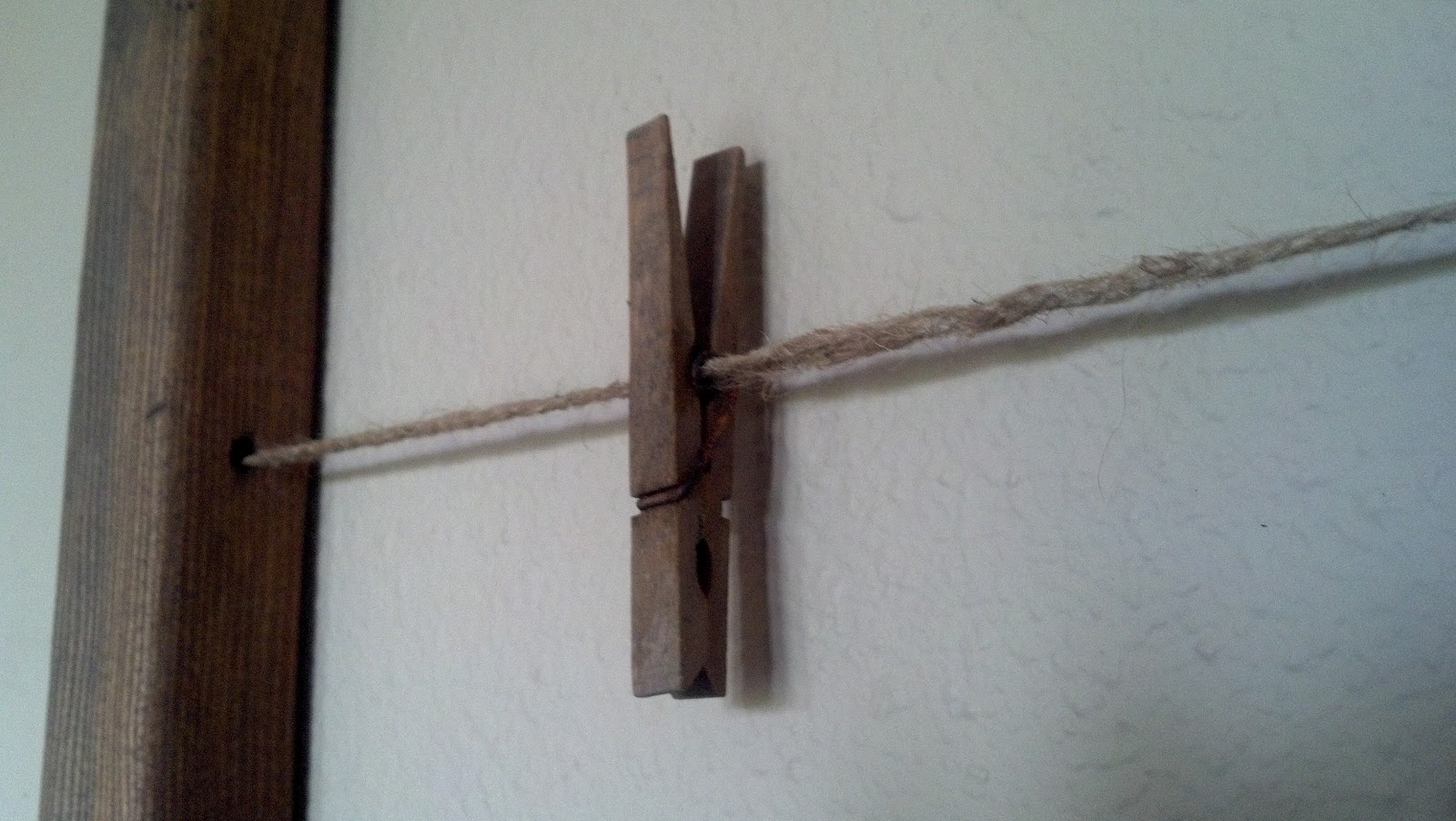 The Antique Craftsman Blog Clothes Pin Photo Hanger