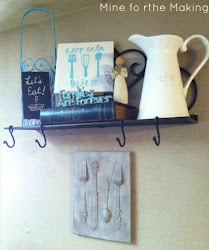 kitchen canvas diy decor paint tutorial spray had added