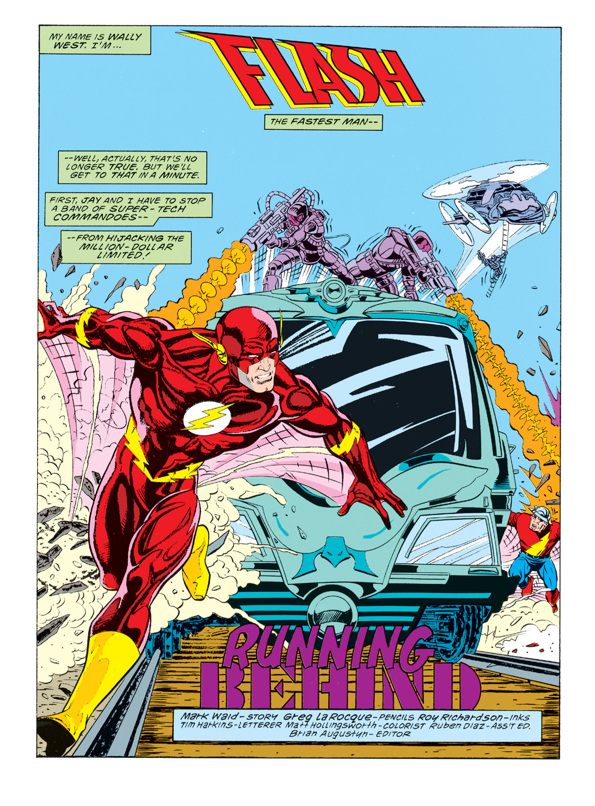The Flash (1987) issue 75 - Page 2