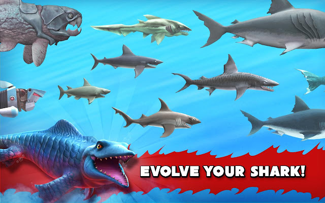 Hungry Shark Evolution v3.7.4 Mod APK